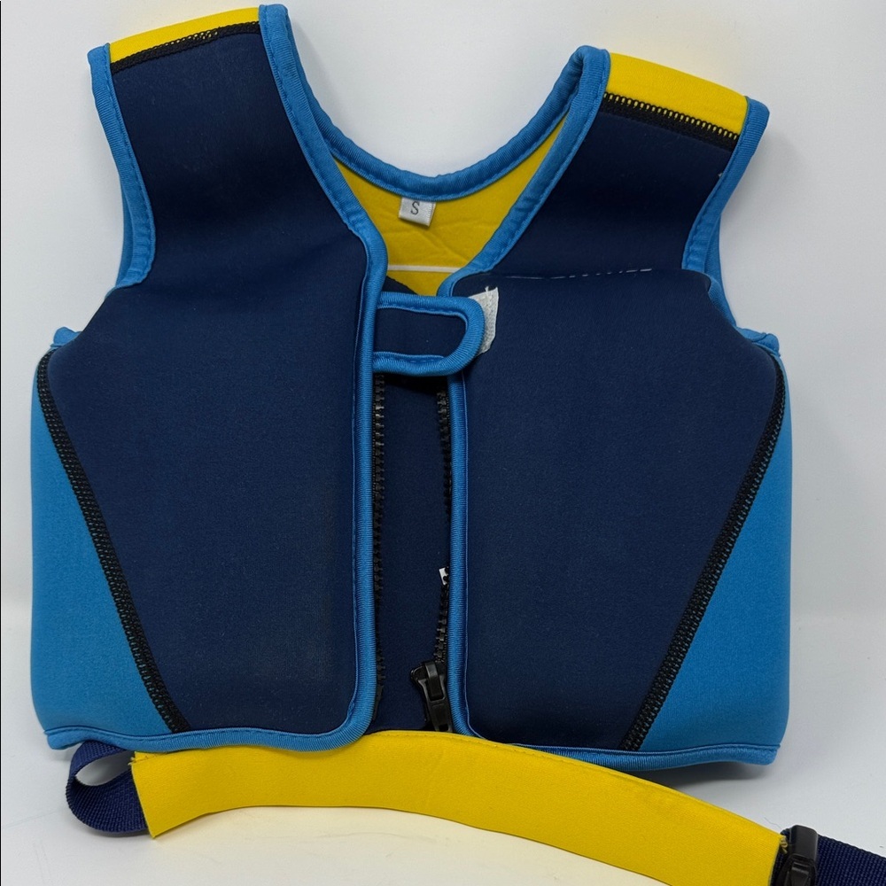 Genesis Kids Blue and Yellow Life jacket Vest   size S